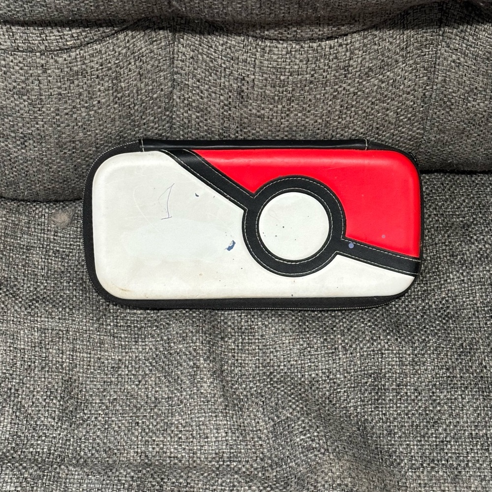 Red and White Poké Ball Themed case switch